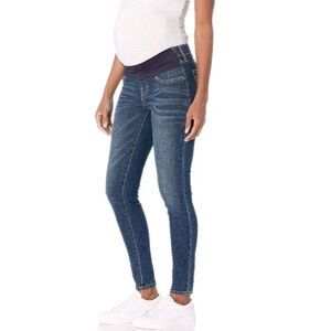 Signature by Levi Strauss Women's Medium Maternity Baby Bump Skinny Jeans